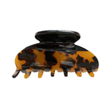 Stylish Two-Color Hair Clip Claws High Floral Pattern for Girls