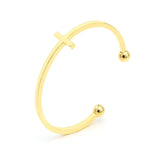 Women's Cross Bangle Bracelets Charms Engagement