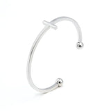 Women's Cross Bangle Bracelets Charms Engagement