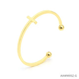 Women's Cross Bangle Bracelets Charms Engagement