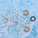 Boho Crystal Metal Ear Cuff Set for Women