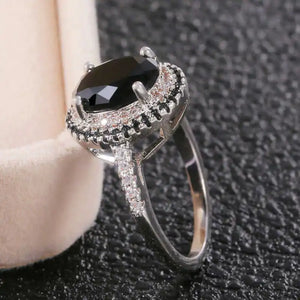2.35ct Cut Oval Ring for Women Wedding Engagement Party Gift Size 6-10