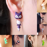 Animal Female Earrings Polymer Clay Party Jewelry For Women Girls