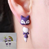 Animal Female Earrings Polymer Clay Party Jewelry For Women Girls