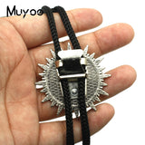 Handcrafted Western Cowboy Bolo Tie Necklace Pendant