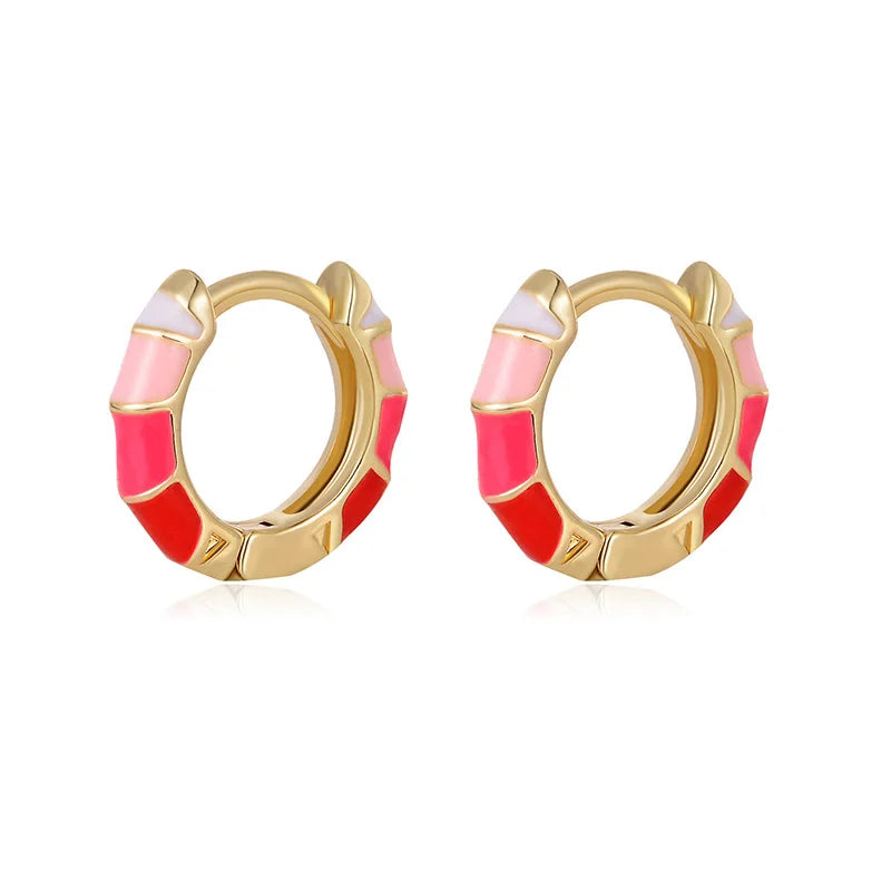 Small Hoop Earrings for Kids Girls Party Gift