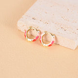 Small Hoop Earrings for Kids Girls Party Gift