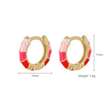 Small Hoop Earrings for Kids Girls Party Gift