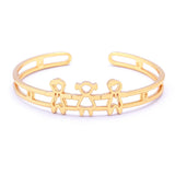 Zircon Open Bangle Bracelet for Women Gift