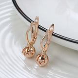 Rose Unusual Long Earrings Ethnic Bride Wedding Jewelry