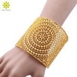 Dubai Bangle&Bracelet For Women African/Arabic Bride Wedding Jewelry