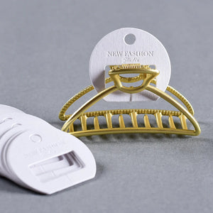 Eco-Friendly Cardboard Hair Clip Display Card
