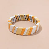 Enamel Bracelets Colorful Metal Bangle Gift Jewelry