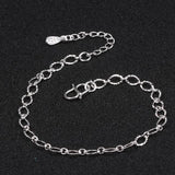 925 Sterling Silver Ankle Chains for Women Jewelry Anklet Bracelet