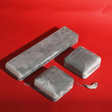 Flannel Jewelry Storage Box Ring Pendant Necklace Gift Case