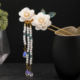 Tassel Pearls Hairpins Clips for Bride Wedding Party