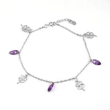925 Sterling Silver Anklet Chain For Women Foot Jewelry