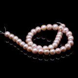 Freshwater Pearl Bead Hole Beads for Jewelry Making 15.7inch