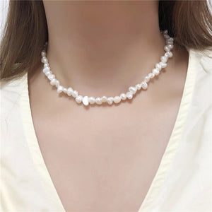 Vintage Freshwater Pearl Choker Necklace
