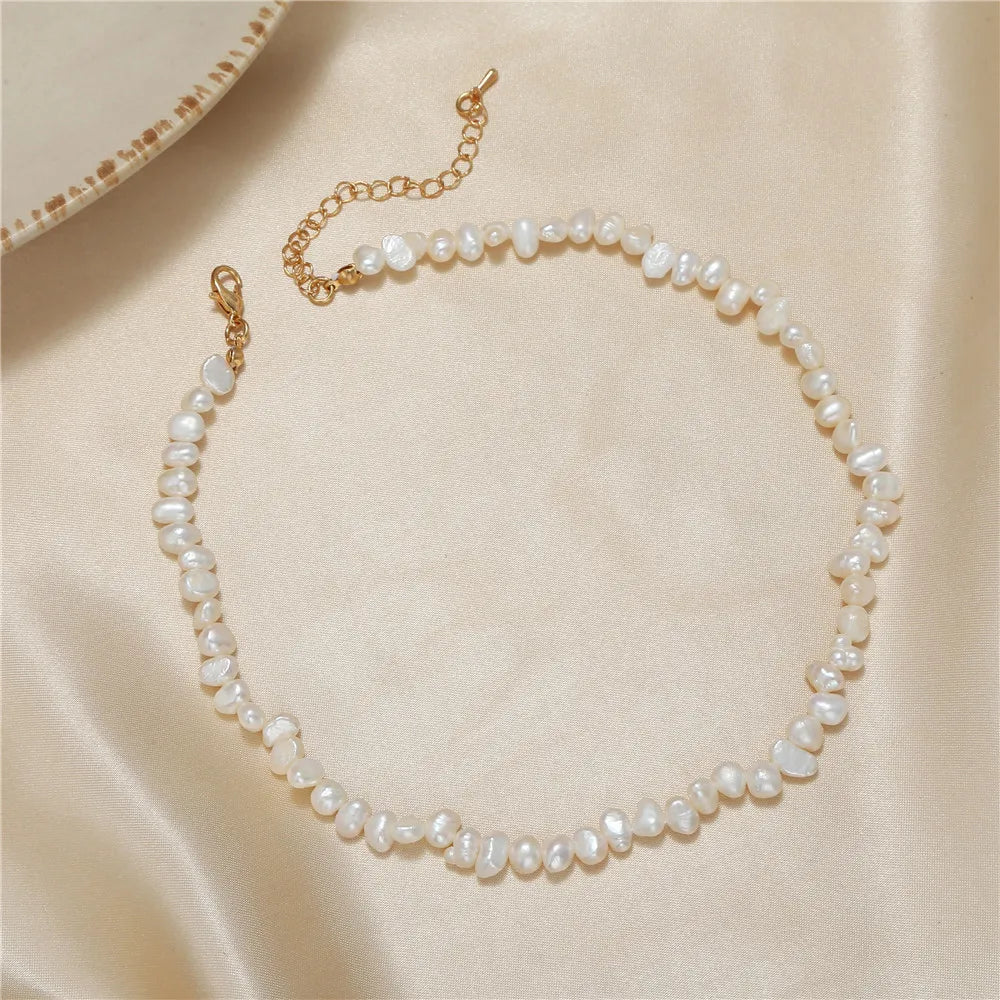 Vintage Freshwater Pearl Choker Necklace