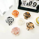 Geometric Acetic Acid Hairpins Insert Comb Colorful Brown Styling Tools