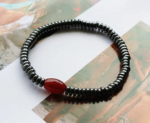 Geometric Beaded Men Bracelets, Men's Bangle Jewelry