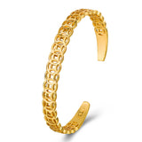 Ethnic Style Coin Bracelet 24k Plated