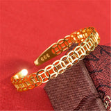 Ethnic Style Coin Bracelet 24k Plated