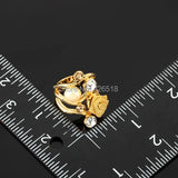 Austra Crystal Wedding Rings for Women