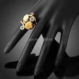 Austra Crystal Wedding Rings for Women