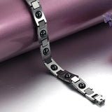 Men's Stainless Steel Cuff Bangle Bracelet