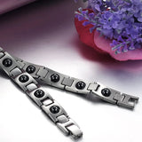 Men's Stainless Steel Cuff Bangle Bracelet