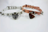 Harajuku Goth Punk Choker Lock&Key Rivet Necklace Collar