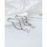 Heart-shaped Bracelet Lovers' Jewelry Not Fade
