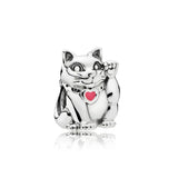 S925 Sterling Silver Animal Amulet Bracelet Charm