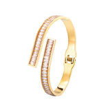 Crystal Spring Bracelet Love Gift Stainless Steel Jewelry