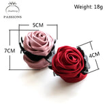 Double Rose Flower Hair Clips for Women