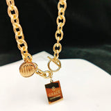 Hip Hop Titanium Steel Necklace Europe And United States Senior Sense Tide