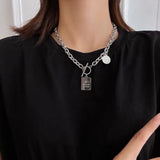 Hip Hop Titanium Steel Necklace Europe And United States Senior Sense Tide