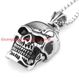 Men's Stainless Steel Punk Skull Pendant