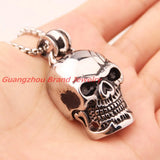 Men's Stainless Steel Punk Skull Pendant