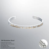 Mother Love Bracelet - Handwriting Bangle Jewelry