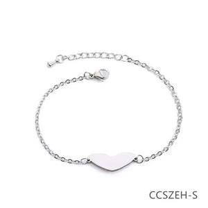 Honey Love Heart Chain Bracelets for Women Charms Women's Bracelet