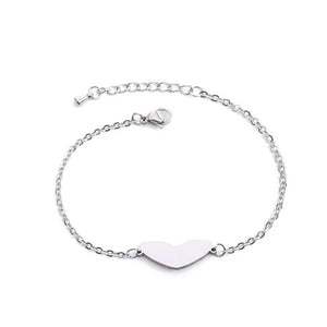 Honey Love Heart Chain Bracelets for Women Charms Women's Bracelet