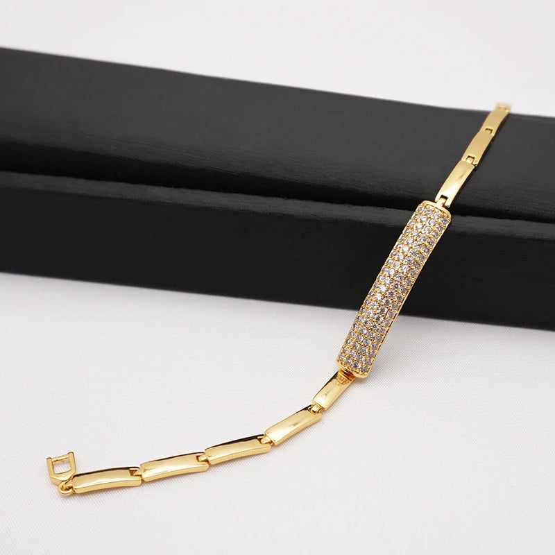 Crystal Infinity Bracelet for Women