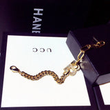 Japan Korea Rhinestone Word Bracelets Charm Bracelets on Hand