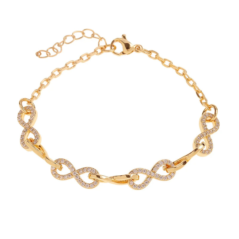 8 Shape Geometry Bracelet Small Unique Bracelet Year Gift