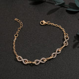 8 Shape Geometry Bracelet Small Unique Bracelet Year Gift