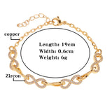 8 Shape Geometry Bracelet Small Unique Bracelet Year Gift