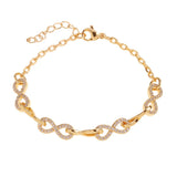8 Shape Geometry Bracelet Small Unique Bracelet Year Gift